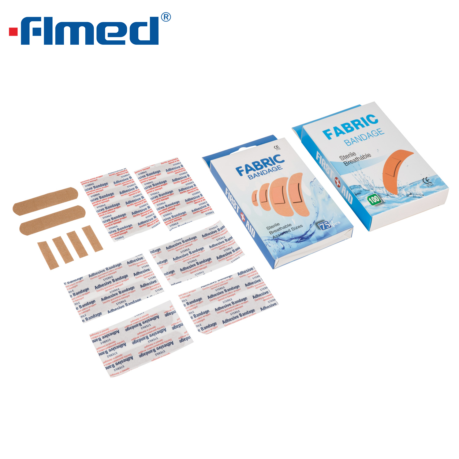 Aidplast Dệt may sơ cứu thạch cao thạch cao thạch cao vải đàn hồi 